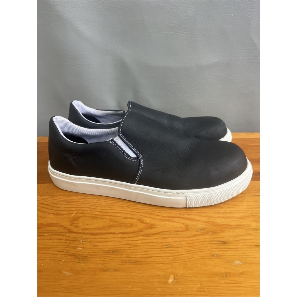 Mellow Walk  Owen Jessica Steel Toe Wedge Sole Slip On Shoe 482072 Womans 7 E